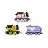 Thomas and Friends Toy Train 3-Pack, Color Changers, Diecast Thomas Percy and Kana Engines with Color Reveal in Warm and Cold Water view 3
