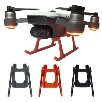 ABZEKH Drone Accessories Quick Release Landing Gear for DJI for Spark Extended Heighten Leg Shock Absorber Tripod Protective Drone Accessories (Color : Red)