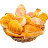 Chivao 13 Pcs Fake Bread with Basket Artificial Food for Display Photo Props Realistic Bread Toy Set Simulation French Loaf Faux Pastries Food Model for Bakery Home Kitchen Decoration(Bread) view 1