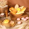 Chivao 13 Pcs Fake Bread with Basket Artificial Food for Display Photo Props Realistic Bread Toy Set Simulation French Loaf Faux Pastries Food Model for Bakery Home Kitchen Decoration(Bread) view 3