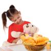 Chivao 13 Pcs Fake Bread with Basket Artificial Food for Display Photo Props Realistic Bread Toy Set Simulation French Loaf Faux Pastries Food Model for Bakery Home Kitchen Decoration(Bread) view 4