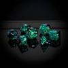 1985 Games Sharp Edge DND Dice Set  Surge 7 Piece Polyhedral Dice in Retro VHS Box  TTRPG Tabletop RPG Game Accessory view 3