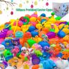 PDFVS 100 Pcs Prefilled Easter Eggs Filled with Novelty Toys,Bright Colorful for Easter Basket Stuffers,Easter Party Favors and Hunt view 2