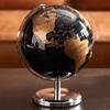 HRTC World Globe Elegant Retro World Globe Desktop Globe 360 Rotating Earth Geographic Retro Antique Globe Office Decoration Globe Clear Text Marking view 3