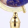 HRTC World Globe Newest World Globe 360 Degree Rotating World Globe with Metal Stand Globe Adult Explore The World Learning Globe 13in Clear Text Marking view 4
