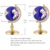 HRTC World Globe Newest World Globe 360 Degree Rotating World Globe with Metal Stand Globe Adult Explore The World Learning Globe 13in Clear Text Marking view 2