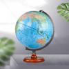 HRTC World Globe Creative Globe with Metal Stand Embossed World Globe Educational World Globe Teacher Kids Globe 12 Inch Office Decoration Clear Text Marking view 3