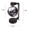 HRTC World Globe Newest Globe Magnetic Levitation Floating World Map Globe, Best Business Gift, Silver Black Decoration World Globe Clear Text Marking view 2