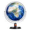 HRTC World Globe Newest World Globe 12 Inch Light Up with Non-Slip Gradient Base Globe Adult, Light Up Globe Light, Geographic Globe Clear Text Marking view 1