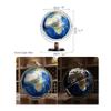 HRTC World Globe Newest World Globe 12 Inch Light Up with Non-Slip Gradient Base Globe Adult, Light Up Globe Light, Geographic Globe Clear Text Marking view 2
