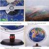 World Globe Newest World Globe with Blue Ocean Lighted Globe with Wood Stand 7.8" or 11.8" Diameter Tabletop Home Decor Globe Clear Text Marking view 4