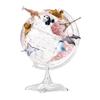 HRTC World Globe 8.5 Inch World Globe Ar Automatic 360 Rotating Globe with World Map Educational Globe Office Decoration Globe Clear Text Marking view 1