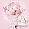 Globe 8.5 Inch World Globe Ar Automatic 360 Rotating Globe with World Map Educational Globe Office Decoration Globe Globe for Decor view 4