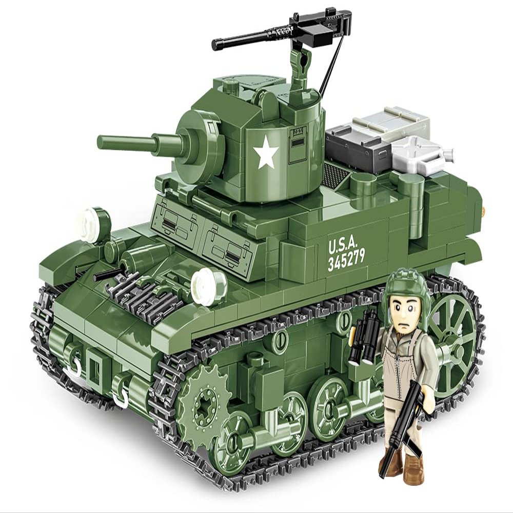 COBI Company of Heroes 3 M3A1 Stuart Tank