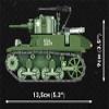COBI Company of Heroes 3 M3A1 Stuart Tank view 4