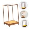 FOMIYES Terrarium Glass Display Case Clear Keepsake Display Box Countertop Collectibles Storage Cube Organizer Showcase for Figures Doll Buddha Statues 21x16cm Wedding view 3