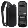 Hard Carrying Case For Steam Deck, Protective Shoulder Bag Portable Travel Crossbody Holder For Game Console & Accessories,Black view 1