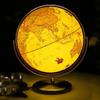 OLOTU Globe Stylish Retro World Globe 720 Rotating Illuminated Night Light Globe with Stand 32cm/12.5in Educational Globe Globe for Decor view 4