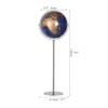 OLOTU Globe Educational Geography Globe Floor Standing Globe with Round Stand Adult Geography Lighting Globe Decorative Globe 17 in Globe for Decor view 2