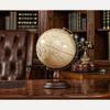 OLOTU Globe Newest World Globe Raised 3D Embossed Lighting Led Lighted Globe Retro Globe, World Globe with Wooden Stand Globe for Decor view 3