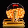 LBWF Manual Lottery Machine, Hand Crank Ball Number Selector, Including Acrylic Bingo Cage, 100 Pcs Ball, Roulette Wheel Bingo Game Set, for Entertainment Venues, Shopping Malls, Supermarkets view 3