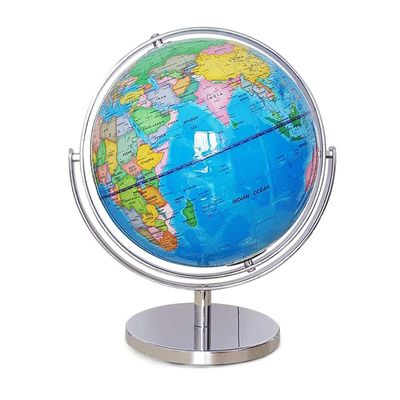 OLOTU Globe Elegant Retro Globe 720 Rotating Globe with Stand Educational Adult Desktop Geographic Globe 12.5 Inch World Globe Globe for Decor