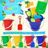 Pool Party Favors Beach Party Favors - 48 PCS Pool Toys For Kids Ages 3-8 Beach Balls Bulk, Sand Bucket and Shovels Set, Kids Sunglasses Bulk, Beach Summer Toys, Pool Party Supplies,Sand Toys view 2