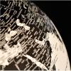 Globe 25cm/10in World Globe Lighted Globe Black Globe with Wood Stand White Ocean Touch Dimmable Kids Office Decor Globe Globe for Decor view 4