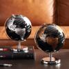Globe Elegant Retro World Globe Desktop Globe 360 Rotating Earth Geographic Retro Antique Globe Office Decoration Globe Globe for Decor view 3
