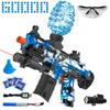 Electric Gel Ball Blaster, High Speed Automatic Splatter Ball Blaster with 60000+ and Goggles, JIFTOK Rechargeable Splatter Ball Toys for Outdoor Activities Shooting Game Party Favors-Blue view 1