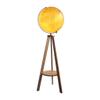 OLOTU Globe Light Up World Globe Light Up Wooden Storage Shelf Stand Raised Embossed Map Surface Globe Tabletop Display Globe for Decor view 1