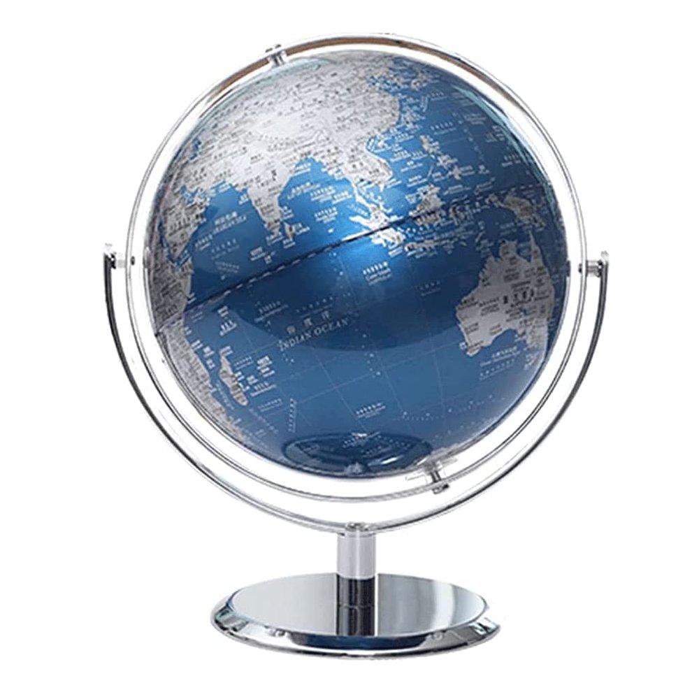 Globe Latest Version World Globe with Non-Slip Base Educational Geography Globe for Adults Or Kids Diameter 20cm Globe Globe for Decor