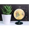 OLOTU Globe Classic Newest Edition World Globe Retro Antique Globe Mini Political Vertical Axis Rotating Globe Kids Decoration Globe Globe for Decor view 2