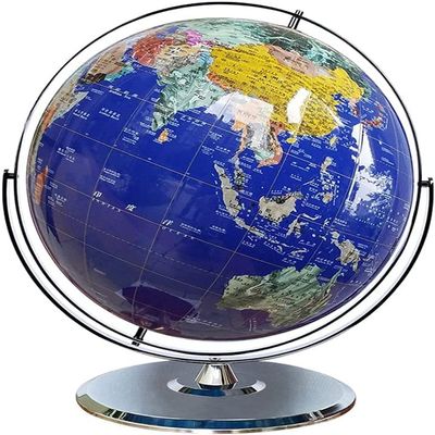 OLOTU Globe Newest World Globe 720 Rotating Globe with Stand and Non-Slip Base 6.5 Inch Diameter Desk Decoration Globe Globe for Decor