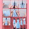 soputry Dress Design Craft Making Kit, Fashion Designer Kits for Girls with Mannequins Clothing Creative DIY Art Craft Toys, Doll Clothes Sewing Kit for Girls Ages 6-12+ Birthday Gift (Blue+Cyan) view 4