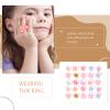 TOYANDONA 100pcs Boy Girl Flower Cartoon Jewelry for Girls for Dress for Ages and up Fun Accessory for Parties and view 3