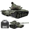 Ssccgym Remote Control Heavy Tank M60A3 RC Battle War Military Vehicle Simulation Smoke Shooting Sound Effect Collection Entry-Level Model 25.2Inch Large view 1