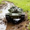 Ssccgym Remote Control Heavy Tank M60A3 RC Battle War Military Vehicle Simulation Smoke Shooting Sound Effect Collection Entry-Level Model 25.2Inch Large view 4