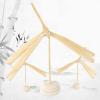 Wooden Balance Physics Toy Bamboo Dragonfly Toy Kinetic Art Balance Toy Balancing Decompressive Science Home Office Toy for Desk Decor Toy Home Decor Birthday Gifts Christmas Stocking Stuffers Woode view 3