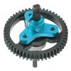 Oumefar 52T Differential Gear Slipper Clutch, Aluminum Alloy and Steel RC Slipper Clutch Car Replacement Parts for Slash 2WD 1/10 RC Car RC Accessories (Blue) view 4