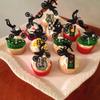 24 PCS Motorcycle Cupcake Toppers Black Glitter Motocross Dirt Bike Party Cupcake Picks for Sports Motocross Theme Man Boy Birthday Party Cake Decorations Supplies view 4