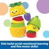 Learning Resources Big Feelings Nesting Fruit Friends - Fine Motor Toys, Social Emotional Skills Regulation Tools for Kids, Gifts for Boys and Girls, Classroom Must Haves, Occupational Games view 2