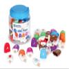 Learning Resources Mini ABC Pops  Alphabet Toys, ABC Puzzle, Phonics Games for Toddlers, Fine Motor Toys, Play Food Set, Preschool Activities, Sensory Bin Letters, Gifts for Kids view 1