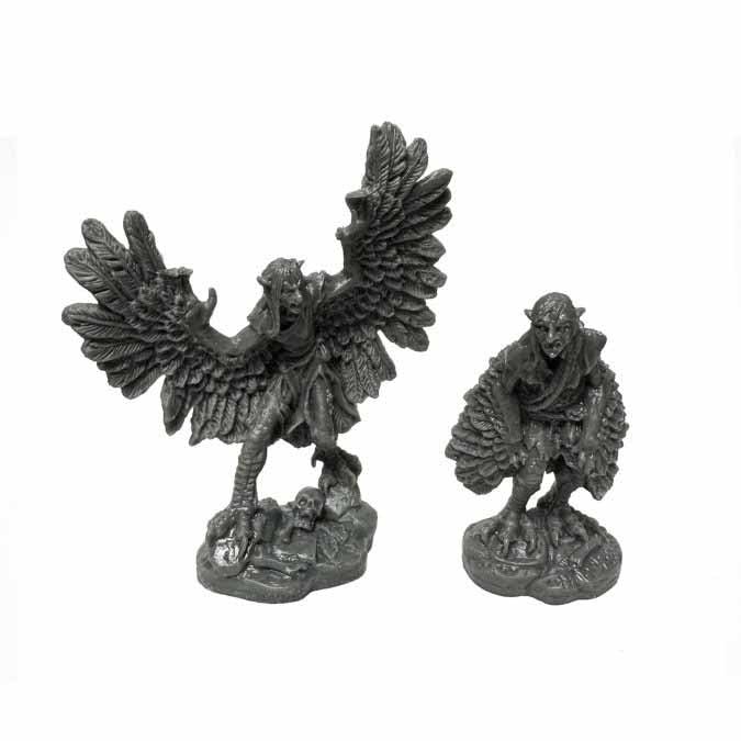 Mini - Reaper Bones Black 44162 Harpies (2ct)
