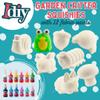 Jumbo Squishy Toys Craft Kit- 8 Garden Critters Shapes (46") w 12 Fabric Paints- Slow Rising, Soft & Scented-Decorate Kawaii Squishies for Valentine's Day Gifts, Stress Relief, Kids Classroom Party view 2