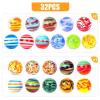 SallyFashion 32PCS Glass Marbles Bulk, 16mm/0.6inch Handmade Colorful Assorted Marbles for Vase Filler Flower Candle Crafts Centerpieces and Wedding Decoration view 3