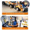 Mould King Concrete Pump Truck Building Set for Kids Ages 14+, Terrain Tow Truck Model Toys (2,098Pieces) view 3