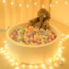TRENDPLAY Plastic Balls for Ball Pits - Pack of 100 Hollow Balls- Safe and Exciting Playtime - Perfect for Toddler Baby Pools,Party,Festival Decoration, Macaron Colors view 3