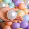 TRENDPLAY Plastic Balls for Ball Pits - Pack of 100 Hollow Balls- Safe and Exciting Playtime - Perfect for Toddler Baby Pools,Party,Festival Decoration, Macaron Colors view 4
