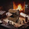 Mimic Chest for Dungeons and Dragons Tower with Tray Wood Laser Etched Cthulhu Portable and Collapsible Dice Roller Perfect for Board Game and Tabletop RPG view 2
